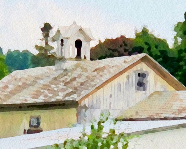 Cummington Barn Roofs by Harry Forsdick
